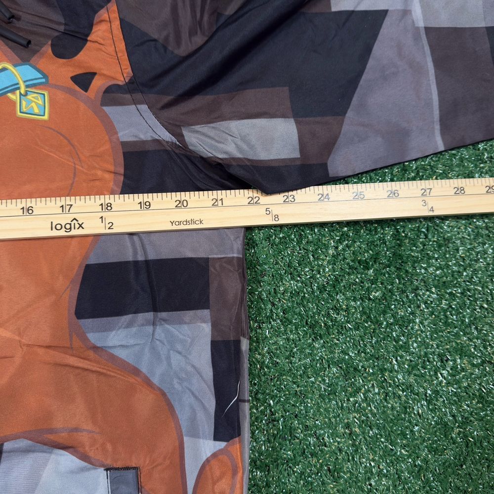 MENS MEMBERS‎ ONLY SCOOBY DOO SHAGGY WINDBREAKER HOODIE JACKET - SMALL - Picture 8 of 9